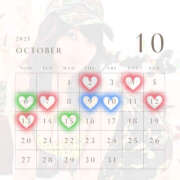 こよみ 10月シフト🌸 ハピネス東京