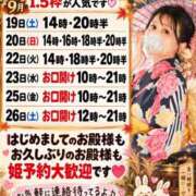 ヒメ日記 2026/09/19 08:01 投稿 神谷和花 ハールブルク