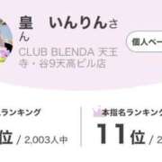 ヒメ日記 2026/06/22 23:01 投稿 皇　いんりん club BLENDA 天王寺・谷9天高ビル店