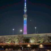 みほ 夜桜と…🏃‍♀️ かりんと神田