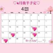 あやの 4月後半の予定🎈 チェリー新宿店