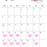 ねね 1月の予定🧸⸝⋆* 立川人妻研究会