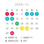 あきね 11月の出勤表❣️ ハピネス東京