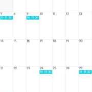 ゆき 🫧12月予定表🫧 渋谷角海老