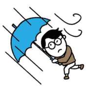 アンジュ 雨にも負けず風にも負けず🤣 AMOUR（アムール）