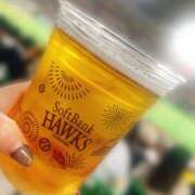 こころ 球場で飲むビール🍺が一番美味い説。 ハピネス福岡