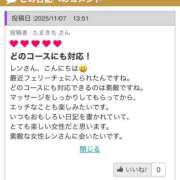 ヒメ日記 2025/11/07 18:04 投稿 れん 高級アロマエステ＆性感 Felice-フェリーチェ-