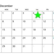 君津 12月の出勤予定です 三浦屋別館