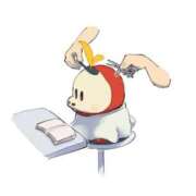 さやか 髪切った✂️ Blue Lagoon(ブルーラグーン)