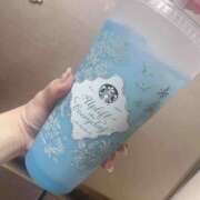 ひなの スタバのコップ 世界のあんぷり亭 新橋店