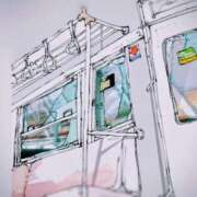 しゃねる 電車にて 熟女家 十三店