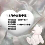 依乃里／いのり 🧸5月と6月の出勤予定ですっ🍰 埼玉ミセスアロマ（ユメオト）