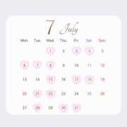 めい ♡ 7月の予定と··· ♡ しゃぼんくらぶ一番館