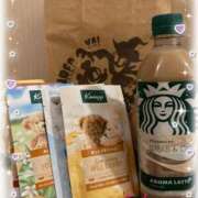 らん 入浴剤とスタバのラテ♡ 松戸角海老根本店
