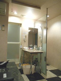 HOTEL J.J相模原(相模原市/ラブホテル)の写真『705号室、洗面所』by もんが～