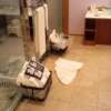 カラフルＰ＆Ａ新宿(新宿区/ラブホテル)の写真『701洗面台とバスルーム入口ガラス張りだけどカーテンがありました。』by まさおじさん