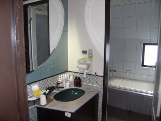 CHECK INN BALI(豊島区/ラブホテル)の写真『304浴室＆洗面台』by 3月9日