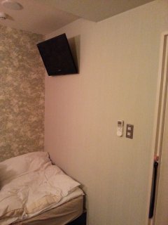 HOTEL PEACE & MINT(品川区/ラブホテル)の写真『205号室のテレビ』by 毎日がエブリデイ