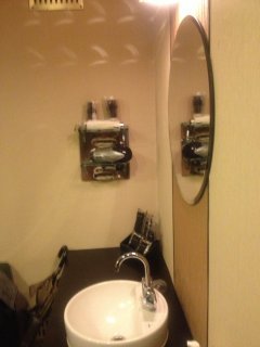 HOTEL北欧～HOKUO～(横浜市西区/ラブホテル)の写真『201号室 部屋についている洗面台』by 瓢箪から狛犬