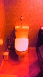 マキシム(川崎市中原区/ラブホテル)の写真『202号室 トイレ（右は洗面台）』by 市