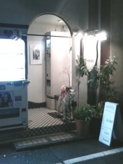 HOTEL Young Inn.(ヤング イン)(新宿区/ラブホテル)の写真『夜の入り口』by もんが～