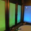 ガネーシャ(豊島区/ラブホテル)の写真『308号室 夜の露天風呂（外の電飾を受けて）』by ホテルレポったー