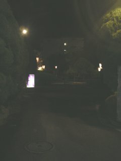ガーデン伏見(ガーデンフシミ)(西東京市/ラブホテル)の写真『夜の外観（広い中庭があるのですが、暗くて良く写りませんでした・・・。）』by もんが～