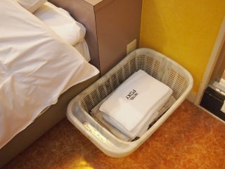 ホテルFOXY(台東区/ラブホテル)の写真『303号室、バスタオルなど』by 名無しさん（ID:4403）