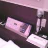 ホテル アップル(八王子市/ラブホテル)の写真『310号室、ベッドサイドの電マなど』by もんが～
