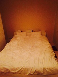 HOTEL ザ・ウエスト(八王子市/ラブホテル)の写真『105号室のベット』by おさるさんz