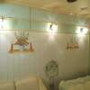 フランセ(八王子市/ラブホテル)の写真『908号室,タイル調の壁と照明』by もんが～