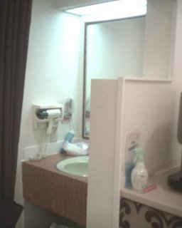 マリオネットアイネ(八王子市/ラブホテル)の写真『209号室、洗面所』by もんが～