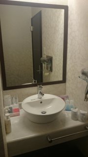 HOTEL LULLIA（ジュリア）(足利市/ラブホテル)の写真『111号室：洗面所』by うるるん