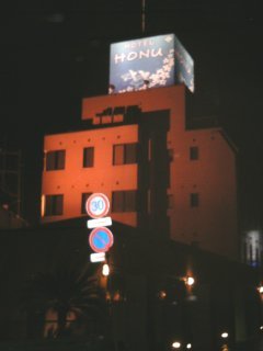 Hotel Honu（ホヌ）(厚木市/ラブホテル)の写真『夜の外観』by もんが～