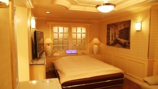 閉店？したホテル(ID:30797)(昭島市/ラブホテル)の写真『307号室 ベッド』by デリリン
