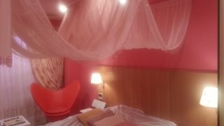 カラフルＰ＆Ａ新宿(新宿区/ラブホテル)の写真『203号室ベッドの天蓋』by 春風拳