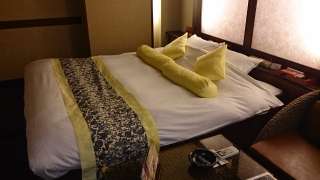 バニラリゾートちゅら(三芳町/ラブホテル)の写真『211号室 ベッド』by おむすび