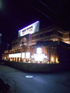 GRAND CARIBBEAN LUXURY HOTEL(所沢市/ラブホテル)の写真『夜の外観』by もんが～