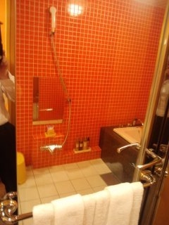 カラフルＰ＆Ａ新宿(新宿区/ラブホテル)の写真『405シャワーと洗い場』by まさおじさん