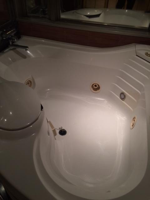 HOTEL TIFFARD（ティファード）(新宿区/ラブホテル)の写真『315号室、浴槽の広さ』by ごえもん（運営スタッフ）