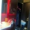 ホテル Ｘ(豊島区/ラブホテル)の写真『502号室 浴室側より洗面所、オープンクローゼット、トイレを望む』by ルーリー９nine