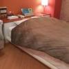 ホテルCLAiRE（クレア）(渋谷区/ラブホテル)の写真『103号室のベッド。一般的な大きさです』by かまってにゃん
