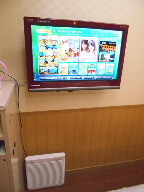 HOTEL VIEW(所沢市/ラブホテル)の写真『312号室、テレビ』by もんが～