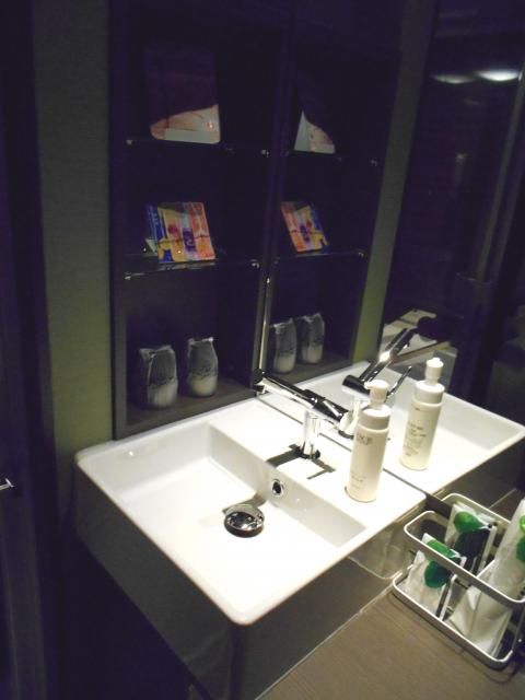 IKASU HOTEL(八王子市/ラブホテル)の写真『１０３号室、洗面台』by もんが～