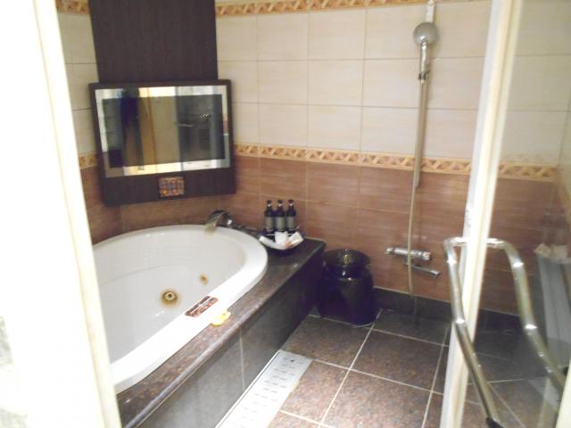 GRAND CARIBBEAN LUXURY HOTEL(所沢市/ラブホテル)の写真『208号室、バスルーム』by もんが～
