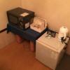 HOTEL FAMY（ファミー）(千葉市花見川区/ラブホテル)の写真『2日目609 居間冷蔵庫水が二本ありました。』by 子持ちししゃも