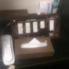 WEST ONE（ウエストワン）(豊島区/ラブホテル)の写真『303号室 電話機 照明用の機械』by 上戸 信二