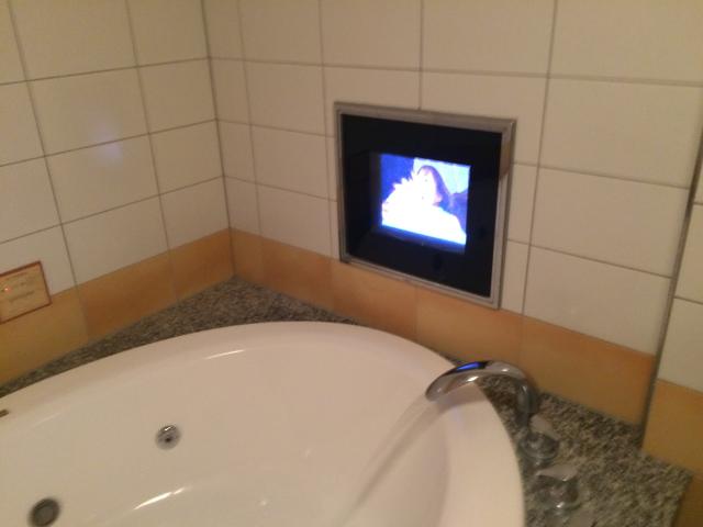 フェスタ相模原(相模原市/ラブホテル)の写真『401号室 浴室TV』by 研翁