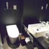 IKASU HOTEL(八王子市/ラブホテル)の写真『201号室、トイレと洗面所』by もんが～