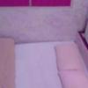 ホテル ルージュ(豊島区/ラブホテル)の写真『201号室　ベッド。シーツなどは清潔です。』by くんにお